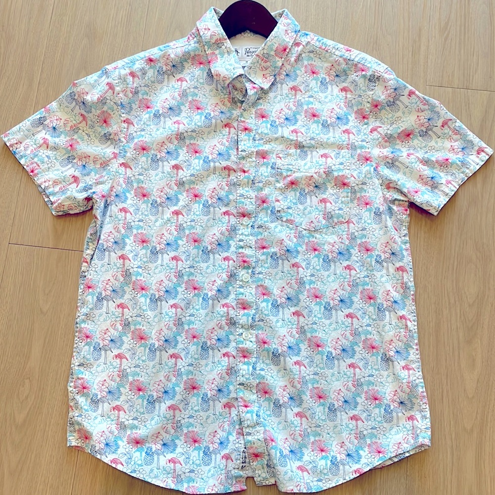 Shirt from penguin.  Hawaiian style.  Heritage slim fit.